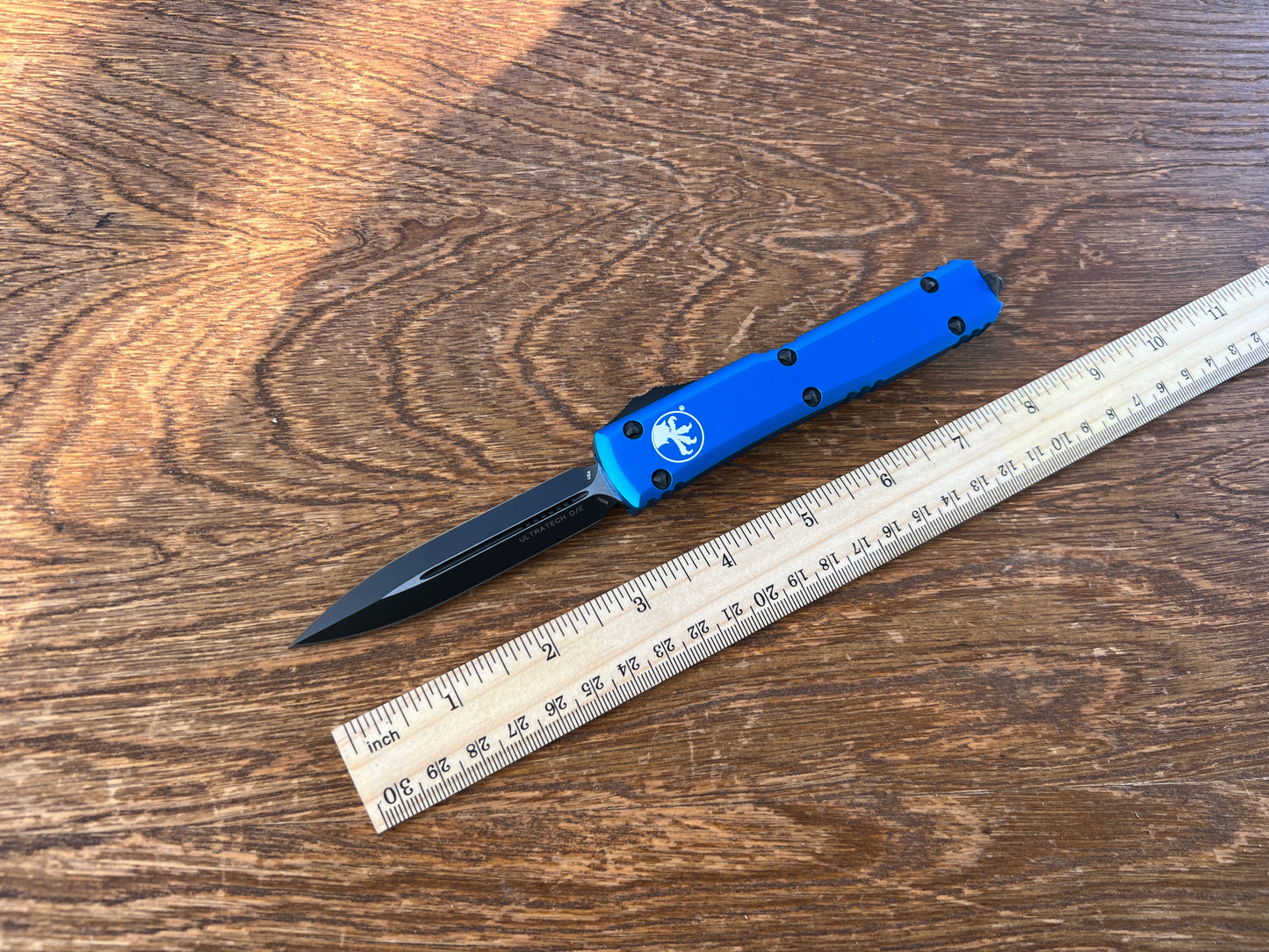 Microtech Ultratech D/E Blue Standard 122-1BL