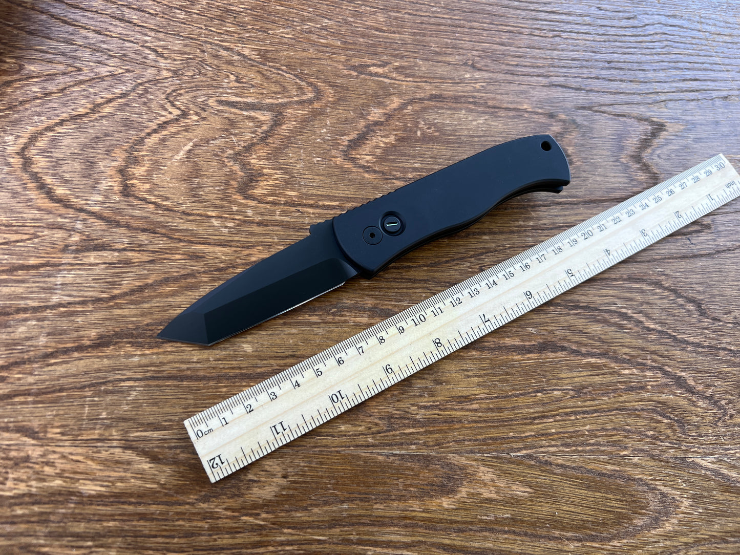 Pro-Tech Emerson CQC-7 Tanto Automatic Knife Operator (3.25" Black)